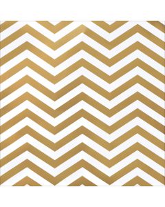 American Crafts DIY Shop 2 Specialty Cardstock 12"X12"-Gold Foil Chevron On White
