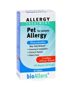 Bio-Allers Pet Allergy Treatment For People - 60 Tablets