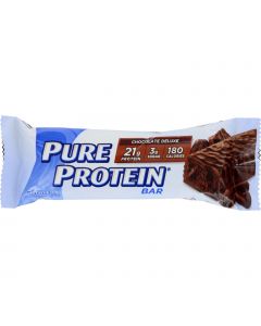 Pure Protein Bar - Chocolate Deluxe - Case of 6 - 50 Grams