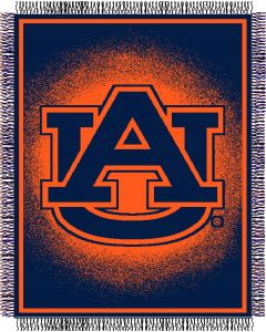 The Northwest Company Auburn "Focus" 48"x60" Triple Woven Jacquard Throw (College) - Auburn "Focus" 48"x60" Triple Woven Jacquard Throw (College)