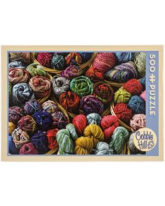 Outset Media Jigsaw Puzzle 500 Pieces 10"X14"-Balls Of Yarn