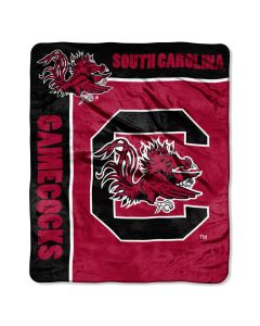 The Northwest Company South Carolina "School Spirit" 50"x60" Raschel Throw (College) - South Carolina "School Spirit" 50"x60" Raschel Throw (College)