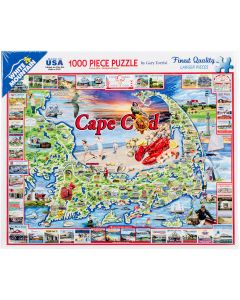 White Mountain Puzzles Jigsaw Puzzle 1000 Pieces 24"X30"-Cape Cod