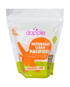 Dapple Pacifier Wipes - Food Grade - Fragrance Free - 25 Count