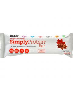 Simply Protein SimplyProtein Protein Bar - Maple Pecan - 1.41 oz - Case of 12