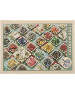 Outset Media Jigsaw Puzzle 1000 Pieces 10"X14"-Grandma's Buttons