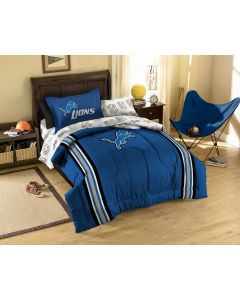 The Northwest Company Lions Twin Bed in a Bag Set (NFL) - Lions Twin Bed in a Bag Set (NFL)