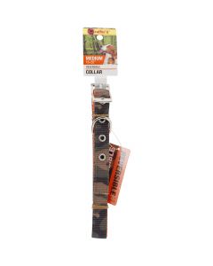 Westminster Pet Products Medium Reversible Collar 16-20"-Camo/Safety Orange