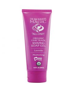 Dr. Bronner's Magic Organic Shaving Soap Gel Lavender - 7 fl oz