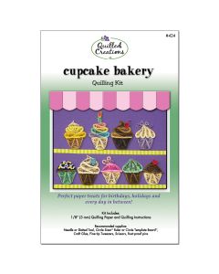 Quilled Creations Quilling Kit-Cupcake Bakery