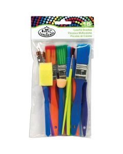 Royal Brush Colorful Brush Set-15/Pkg