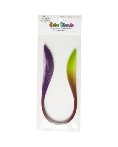 Quilled Creations Quilling Paper Color Blends .125" 50/Pkg-Red, Purple, Yellow