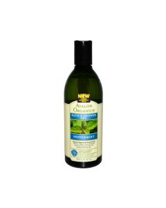 Avalon Organics Bath and Shower Gel Peppermint - 12 fl oz