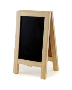 Multicraft Imports Chalkboard/Cork Easel-4.375"X7.375"