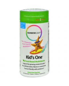 Rainbow Light Kids One MultiStars Fruit Punch - 30 Chewable Tablets