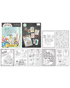 Adorn-It AdornIt ArtPlay Coloring Book-Critter Friends