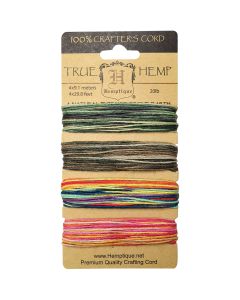 Hemptique Hemp Cord 20lb 120'-Festival