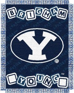 The Northwest Company BYU baby 36"x 46" Triple Woven Jacquard Throw (College) - BYU baby 36"x 46" Triple Woven Jacquard Throw (College)