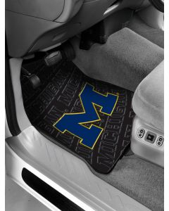 The Northwest Company Michigan College Car Floor Mats (Set of 2) - Michigan College Car Floor Mats (Set of 2)