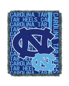 The Northwest Company UNC College 48x60 Triple Woven Jacquard Throw - Double Play Series