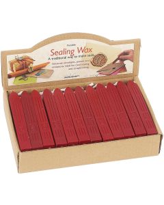 Manuscript Pen Traditional Sealing Wax Stick W/Wick-Red