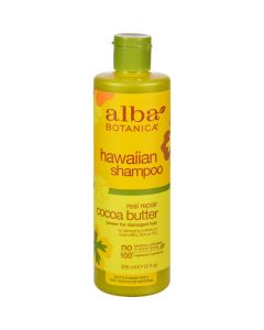 Alba Botanica Hawaiian Hair Wash Cocoa Butter Dry Repair - 12 fl oz