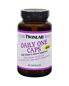 Twinlab Daily One Caps without Iron - 90 Capsules