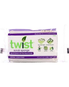 Twist Sponge - Plant-Based - Scrub - 1 pack - case of 24