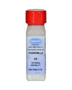 Hyland's Hylands Homeopathic Chamomilla 6X - 250 Tablets
