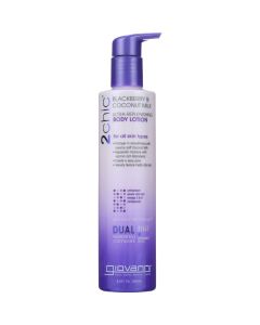 Giovanni Hair Care Products Lotion - 2Chic - Ultra-Replenishing - Blackberry and Coconut Milk - 8.5 oz - 1 each
