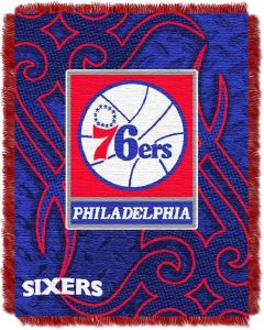 The Northwest Company 76ers 48"x60" Triple Woven Jacquard Throw (NBA) - 76ers 48"x60" Triple Woven Jacquard Throw (NBA)