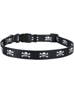 Yellow Dog Design Yellow Dog Collar Medium 14"-20"-Skulls