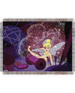 The Northwest Company Disney Tinkerbell- Clumsy Tink 48"x60" Tapestry Throw