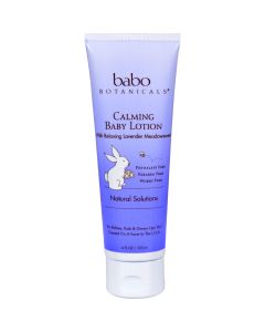 Babo Botanicals Baby Lotion - Calming - Lavender - 4 oz