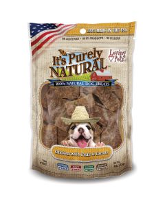 Loving Pets Products It's Purely Natural Treats 4oz-Chicken & Peas