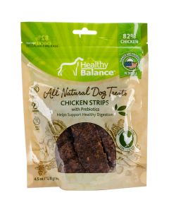 Ethical Pets Healthy Balance Dog Treats 4.5oz-Chicken Strips Healthy Digest