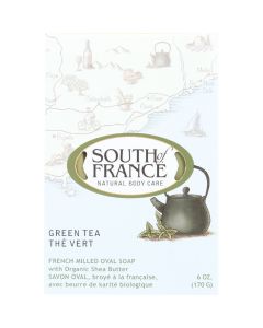 South Of France Bar Soap - Green Tea - 6 oz - 1 each