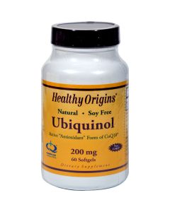 Healthy Origins Ubiquinol Kaneka QH - 200 mg - 60 Softgels
