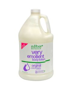 Alba Botanica Very Emollient Body Lotion Original Unscented - 1 Gallon