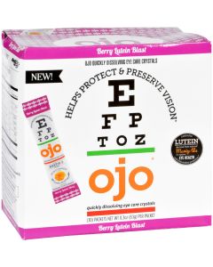 Ojo Eye Care Crystals - Berry Lutein Blast - 30 Packets