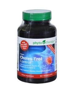 Phyto-Therapy Choles-Trol Control - Vegan - 80 Vegecaps