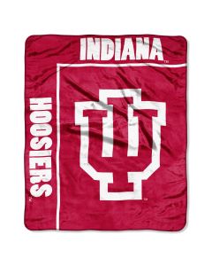 The Northwest Company Indiana "School Spirit" 50"x60" Raschel Throw (College) - Indiana "School Spirit" 50"x60" Raschel Throw (College)