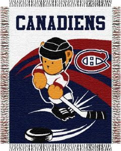 The Northwest Company Canadians 044 baby 36"x 46" Triple Woven Jacquard Throw (NHL) - Canadians 044 baby 36"x 46" Triple Woven Jacquard Throw (NHL)