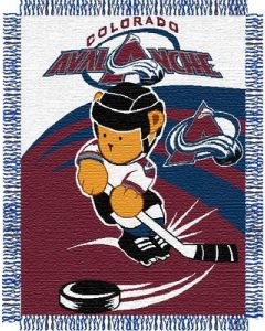 The Northwest Company Avalanche 044 baby 36"x 46" Triple Woven Jacquard Throw (NHL) - Avalanche 044 baby 36"x 46" Triple Woven Jacquard Throw (NHL)
