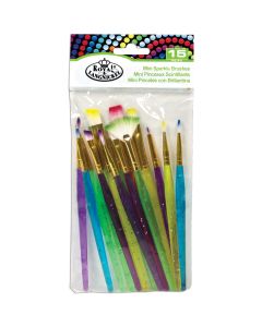 Royal Brush Mini Sparkle Brush Set-15/Pkg