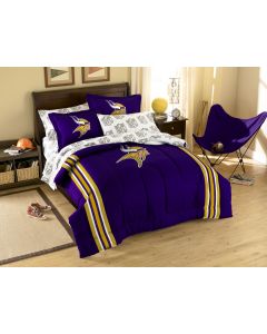 The Northwest Company Vikings Full Bed in a Bag Set (NFL) - Vikings Full Bed in a Bag Set (NFL)