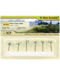 SCP Palm Trees 1" 6/Pkg-