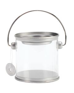 Hampton Art Mini Clear Paint Cans 2/Pkg-2.25"X2.25"