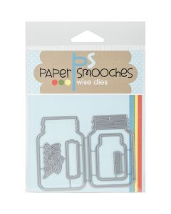 Paper Smooches Die-Mason Jars