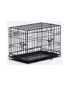 Midwest Dog Double Door i-Crate Black 18" x 12" x 14"